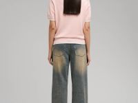 Легкий джемпер с короткими рукавами