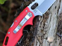 Нож складной Cold Steel Tuff Lite, сталь AUS-8A, рукоять Griv Ex™, красный