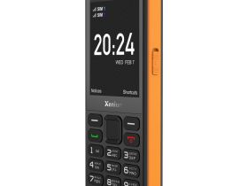 Мобильный телефон Xenium X300 Чёрный / Оранжевый