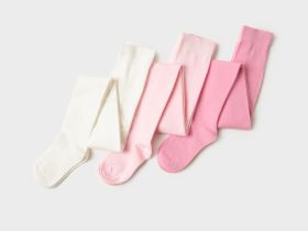 Колготки трикотажные для девочек, 3 пары в комплекте