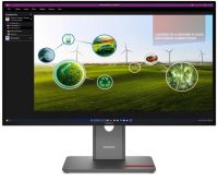 Монитор 27" Lenovo ThinkVision P27Q-40 64A7GAT6EU 2560x1440 WLED, 16:9, IPS, 350кд/м2, 1500:1, 6ms, 178°/178°, HDMI, DP, 120Hz, black