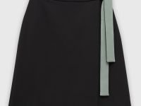 Юбка миди с поясом