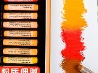 Набор пастели художественной Maries 24 цв, CY-6 круглая, 65х10 мм, в картоне