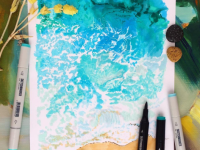 Набор маркеров Sketchmarker Brush 48 Baby style - Нежные тона (48 маркеров в пластиковом кейсе)