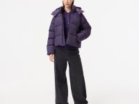 Женская короткая куртка Lacoste с капюшоном