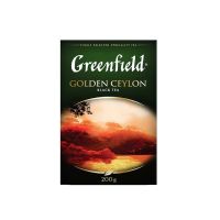 Чай Greenfield Golden Ceylon черный листовой, 200 гр.