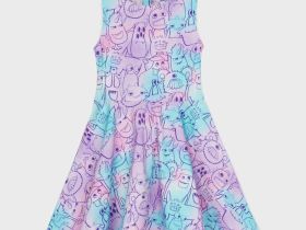 Платье текстильное для девочек