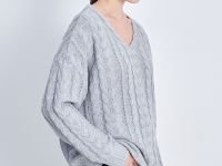 Джемпер свободного силуэта из хлопка