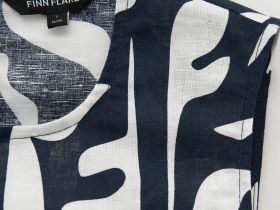 Топ с принтом укороченный