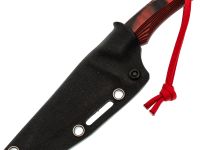 Нож Pocket Wolf Кело, сталь K340, рукоять G10, черно-красный
