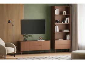 Стеллаж Дигарс 83x220 Терракотовый