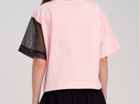 Фуфайка трикотажная для девочек (футболка)