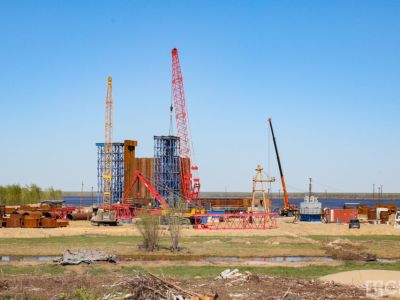 К возведению капитальной опоры Ленского моста приступят в этом году