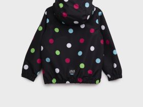 Куртка текстильная с полиуретановым покрытием для девочек (ветровка)