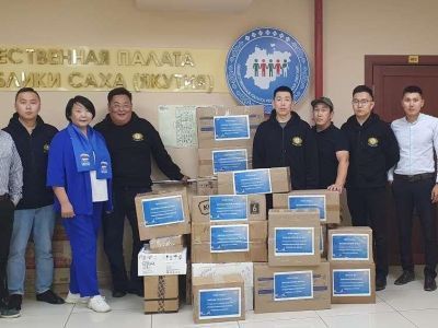 Коллектив ГУП «ЖКХ РС (Я)» собрал гуманитарную помощь для жителей Курской области