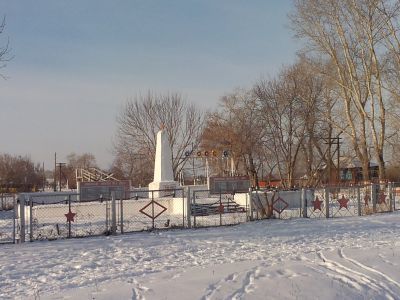 «Братская могила борцов за установление Советской власти»