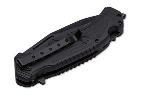 Нож складной Savior 2 Boker, сталь 12C27, рукоять FRN