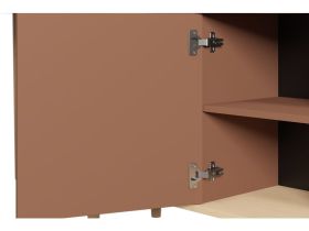 Стол-тумба Элвуд 297x78 Терракотовый