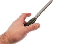 Туристический нож Град Горький Универсал, сталь AUS-10Co, рукоять оливковая микарта