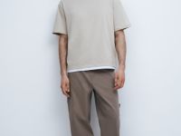 Базовая футболка, Бежевый