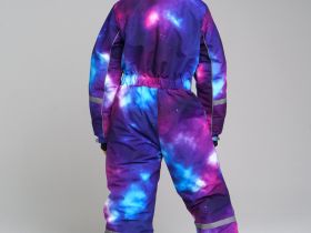 Зимний комбинезон из мембранной ткани для девочки