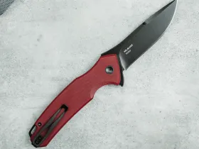 Складной нож Mr.Blade Hellcat Mini, сталь VG-10, рукоять Burgundy G10