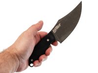 Нож Barmaley Knives Пьеро BW, сталь AUS-10Co, рукоять G10, черный