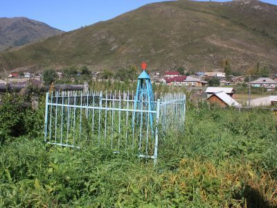 Братская могила партизан