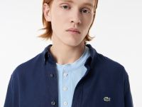 Мужская льнаная рубашка Lacoste