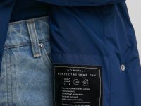 Стеганое утепленное пальто с капюшоном