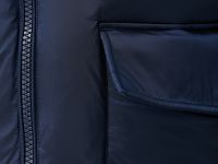 Пальто утепленное прямого силуэта