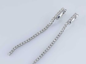 Серьги из белого золота э4712сг03210905