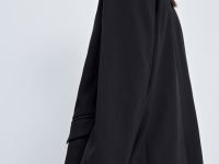 Однобортный жакет полуприлегающего силуэта