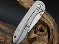 Складной нож CJRB Feldspar, сталь AR-RPM9, рукоять титан