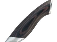 Нож кухонный для стейка Okroshka Truffle 11.6 см, сталь 9cr18mov, рукоять Pakka Wood