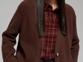 Свободный кардиган из хлопка