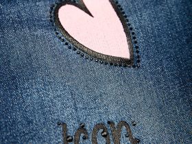 Джинсы, утепленные флисом, для девочки