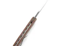 Складной нож Tenable Einar, сталь NItro-V, рукоять микарта, коричневый