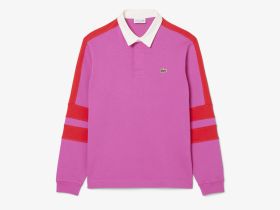 Мужское хлопковое регби Lacoste