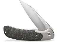Складной нож Trivisa UMa-05, сталь S35VN, рукоять титан/карбон