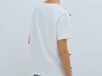 Футболка с декором, Белый