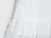 Платье с бантиками для девочек, Белый