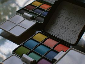 Набор акварели nuance. Watercolour Essentials, 9 цветов, карманная палитра-трансформер