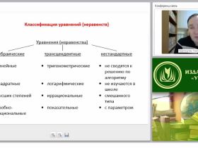 Методика подготовки обучающихся к ЕГЭ по математике: решение алгебраических, трансцендентных и нестандартных уравнений и неравенств
