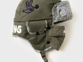 Шапка текстильная для мальчиков