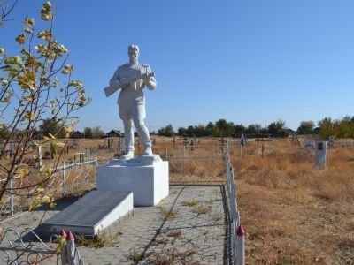 Братская могила советских воинов, погибших в период Сталинградской битвы