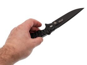 Складной нож НОКС Кугуар, сталь VG-10, рукоять G10 черный