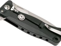 Нож складной LionSteel SR11A BS, сталь Uddeholm Sleipner®, рукоять алюминий (Black Solid® Aluminum)