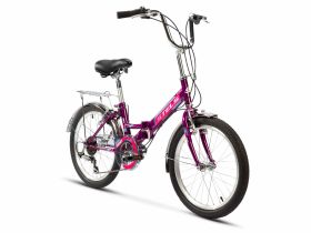 Складной велосипед Stels Pilot 350 V 20, год 2025, цвет Зеленый, ростовка 12