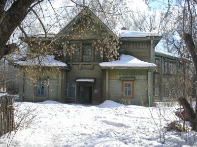 Экспозиционный павильон "Церковь-школа" Всероссийской художественно-промышленной выставки 1896 г.